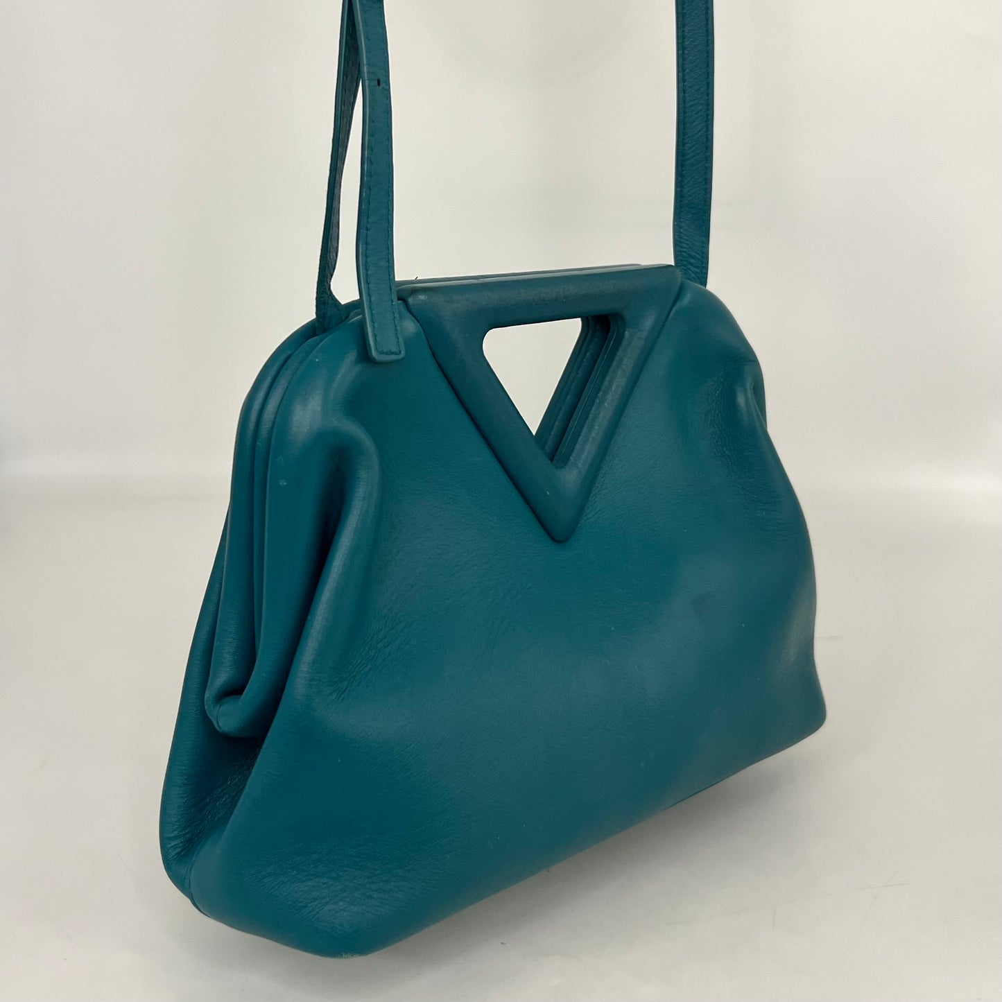 Point Small Leather Bag in Mallard [ReSale]