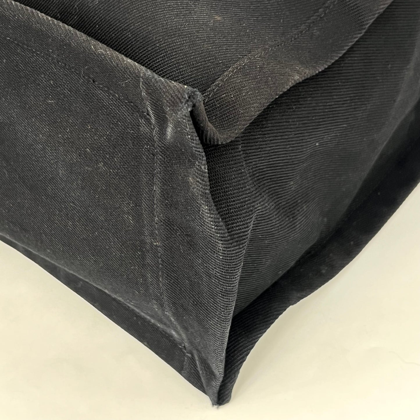 Rive Gauche Tote Bag in Black Canvas [ReSale]