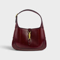 Jackie 1961 Medium Hobo in Red Python Embossed Leather