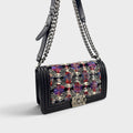 Medium Boy Bag in Multicoloured Tweed 2017