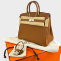 Birkin 25 in Gold Togo 2024 [ReSale]