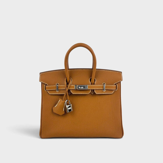 Birkin 25 in Gold Togo 2024 [ReSale]