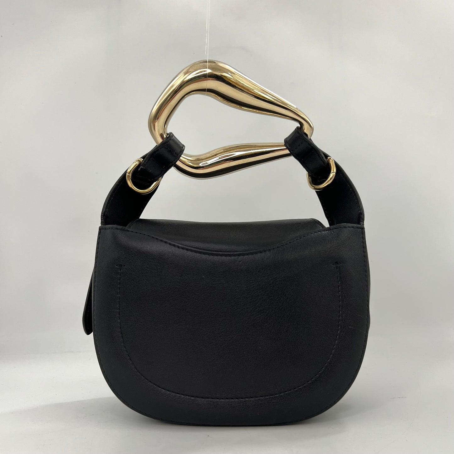 Kiss Small Leather Tote in Full Blue [ReSale]