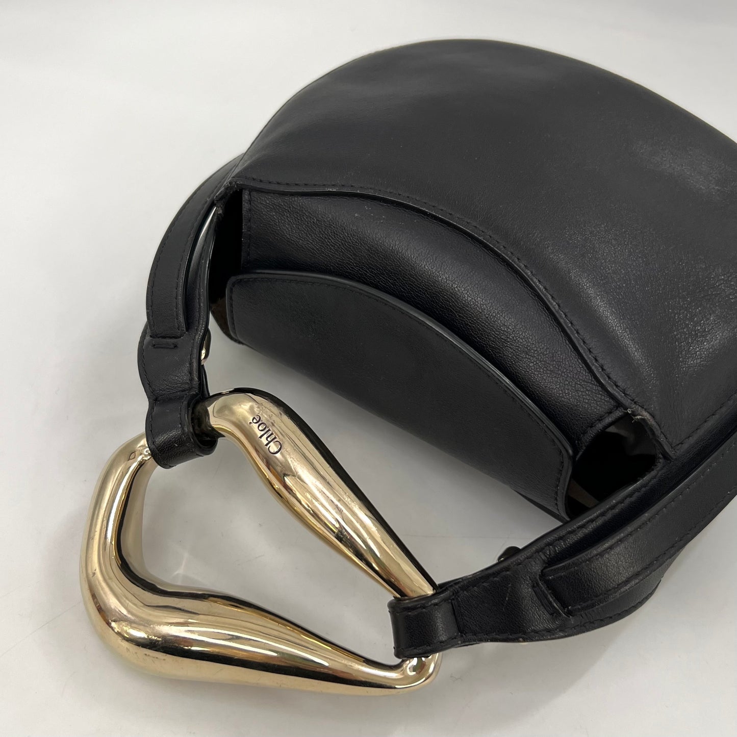 Kiss Small Leather Tote in Full Blue [ReSale]