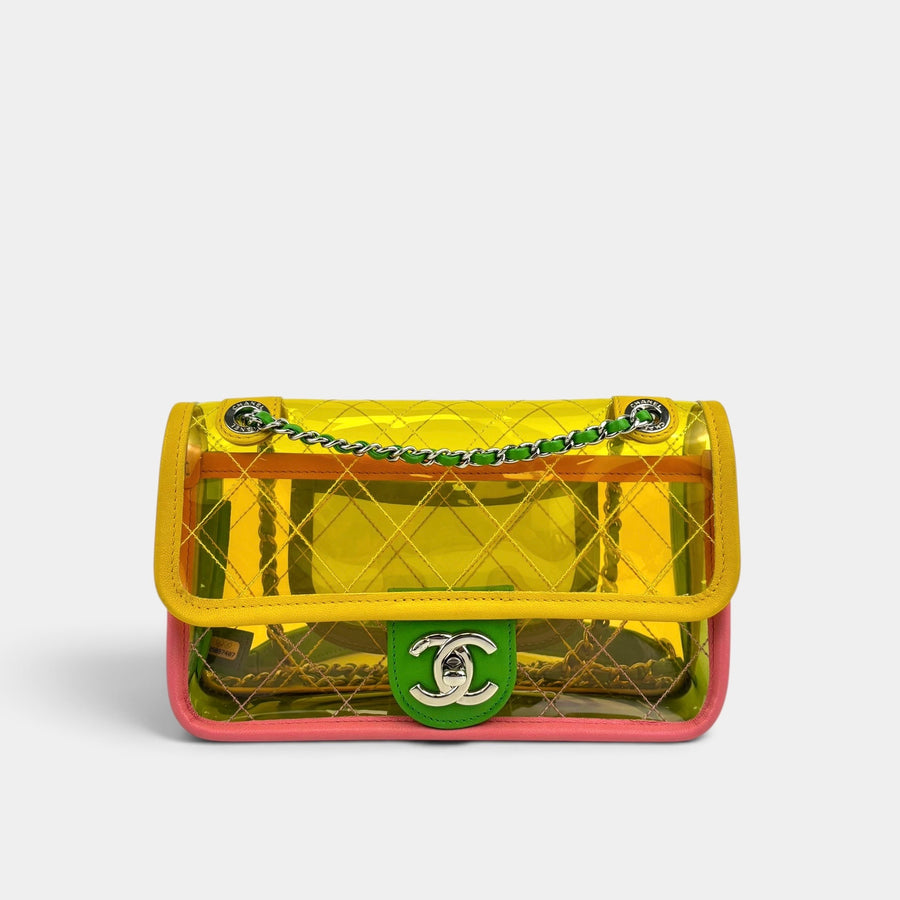Coco Splash PVC Single Flap in Multicolour Vinyl 2018 [ReSale]