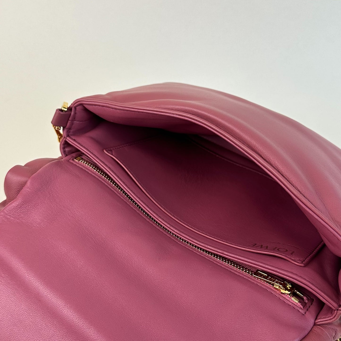 Small Puffer Goya Bag in Plumrose [ReSale]