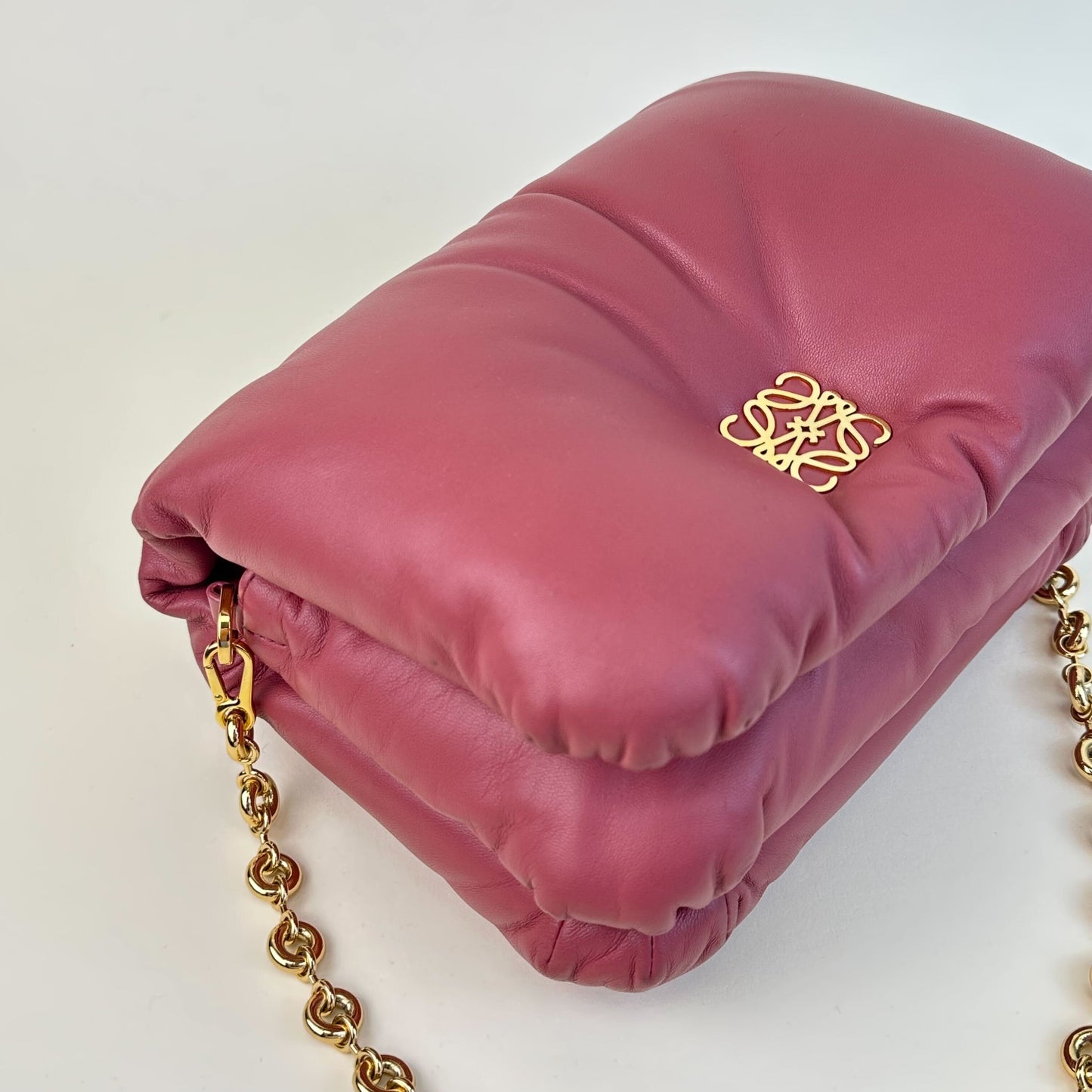 Small Puffer Goya Bag in Plumrose [ReSale]
