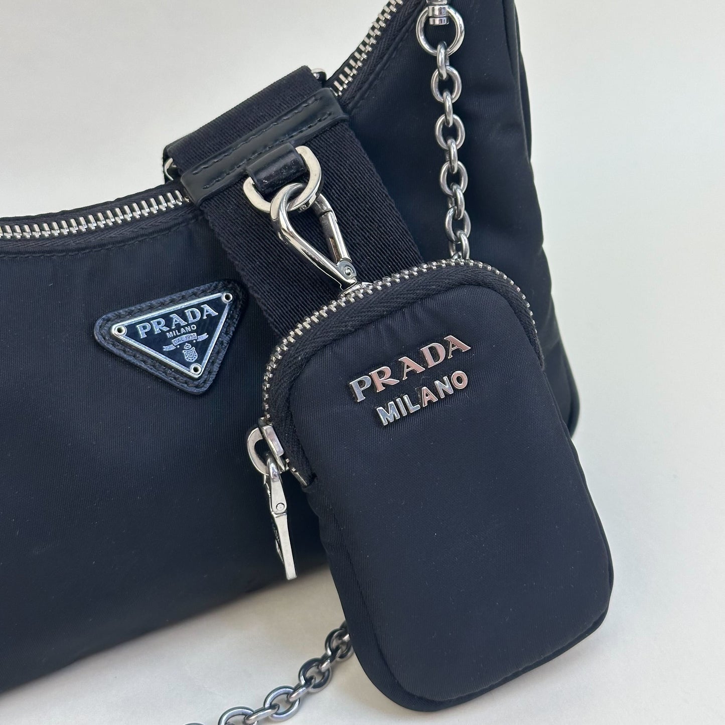 Hobo Re-edition 2005 Nylon Crossbody in Black [ReSale]