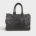 Le-City Large in Grey Leather