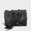 Le-City Large in Grey Leather