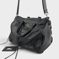 Le-City Large in Grey Leather