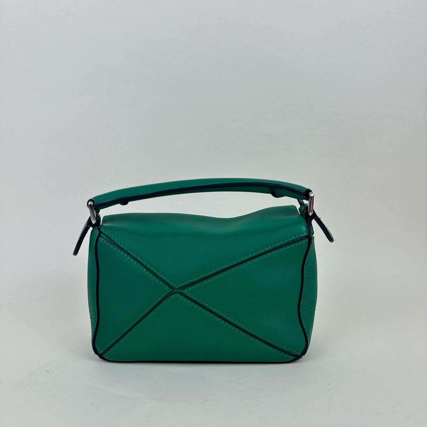 Mini Puzzle Bag in Jungle Green Leather [ReSale]