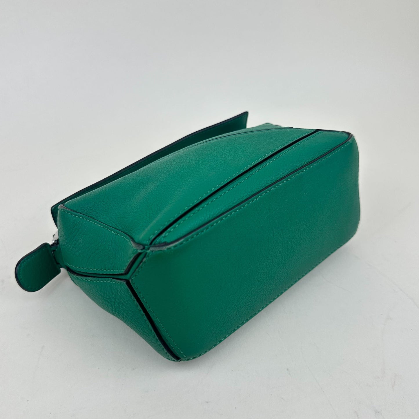 Mini Puzzle Bag in Jungle Green Leather [ReSale]