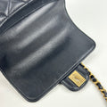 Quilted Lambskin Dumpling Top Handle Flap Bag [ReSale]