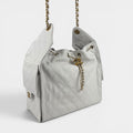 Medium 25 Hobo Bag in White Caviar [ReSale]