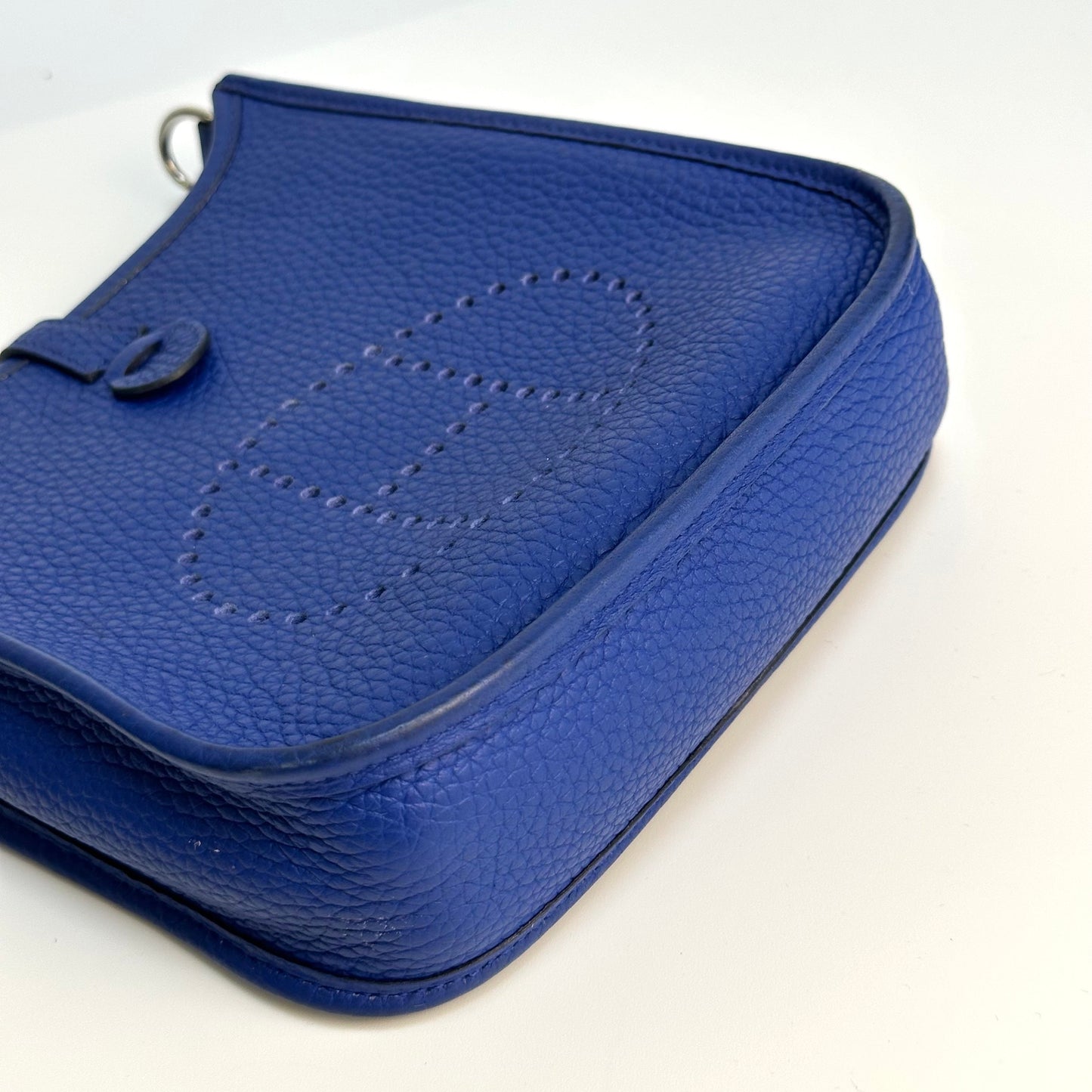 Mini Evelyne Bag in Bleu Zellige Clemence Leather [ReSale]