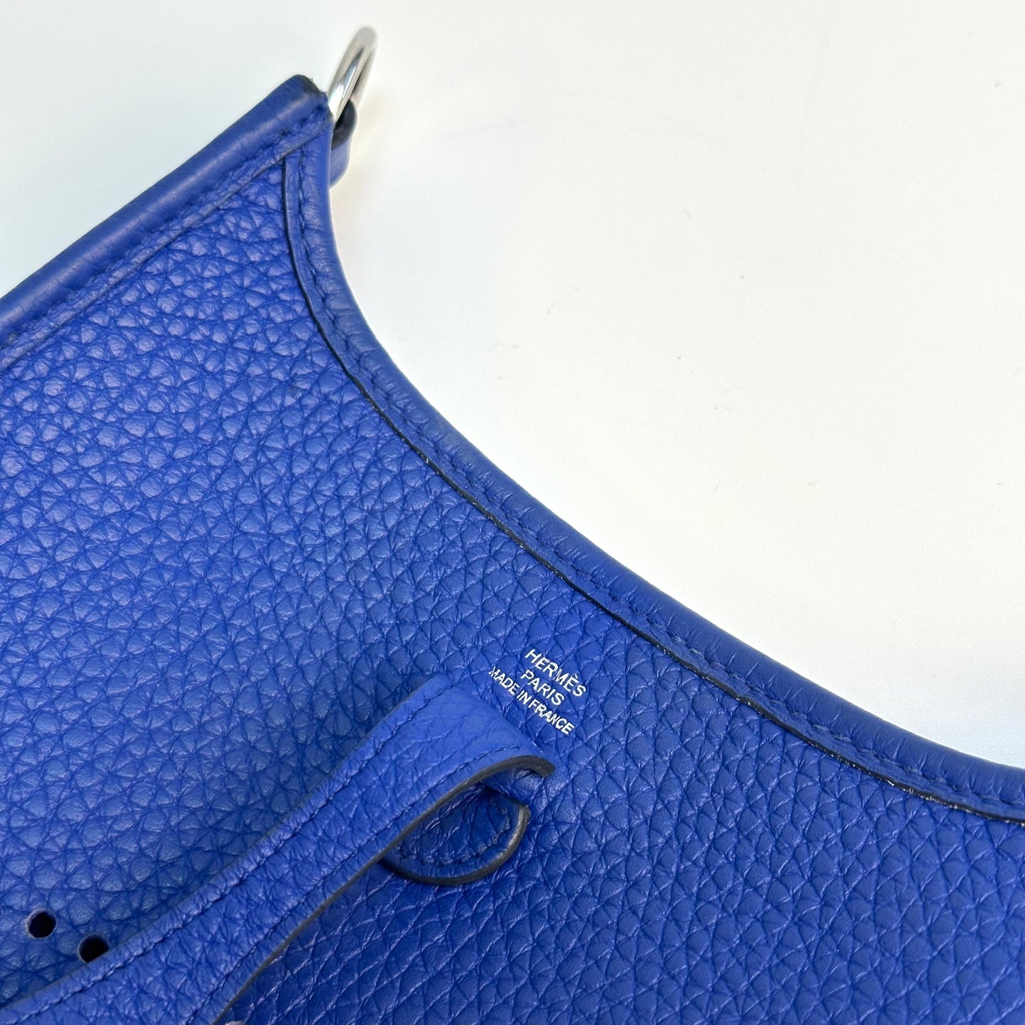 Mini Evelyne Bag in Bleu Zellige Clemence Leather [ReSale]