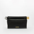 La Pochette Rond Carré in Black
