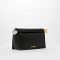 La Pochette Rond Carré in Black