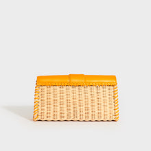 Load image into Gallery viewer, JACQUEMUS Le Bambino Long Osier Shoulder Bag in Yellow