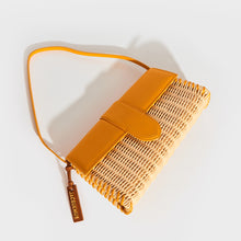 Load image into Gallery viewer, JACQUEMUS Le Bambino Long Osier Shoulder Bag in Yellow