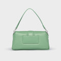 Le Bambinou Padded Leather Shoulder Bag in Mint