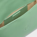 Le Bambinou Padded Leather Shoulder Bag in Mint