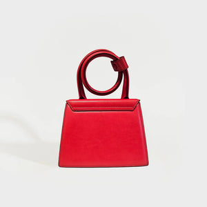 JACQUEMUS Le Chiquito Noeud Leather Shoulder Bag in Red [ReSale]