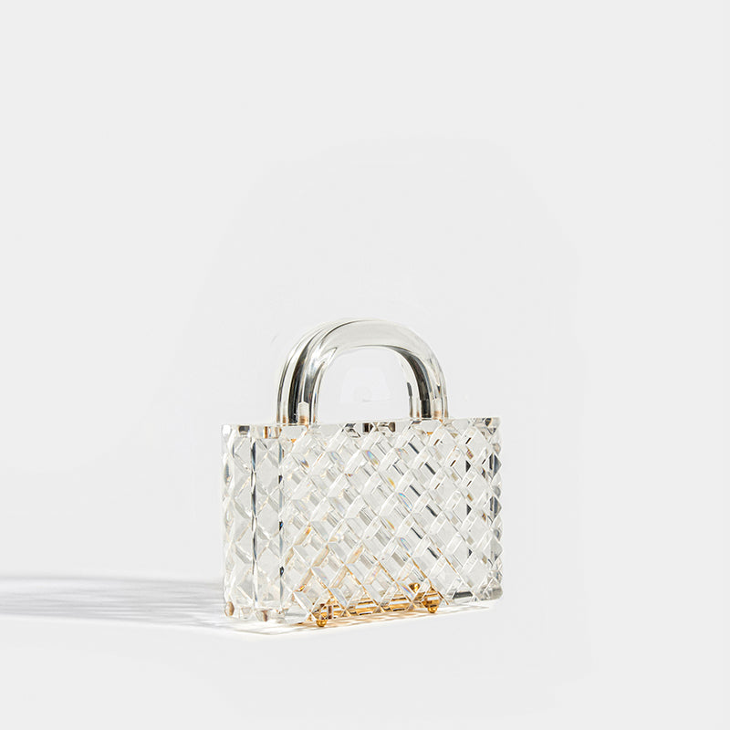 Lucite Tilda Top Handle Clutch [ReSale]