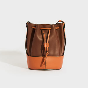 LOEWE Medium Balloon Bucket Bag in Brown