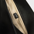 Large Puzzle Bag in Black Smooth Leather