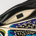 Small Puzzle William de Morgan Bag in Embroidered Leather