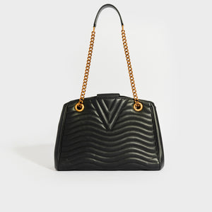 LOUIS VUITTON New Wave Chain Tote in Black