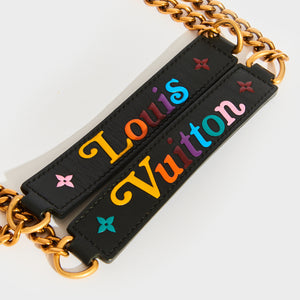 LOUIS VUITTON New Wave Chain Tote in Black