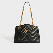 Load image into Gallery viewer, LOUIS VUITTON New Wave Chain Tote in Black