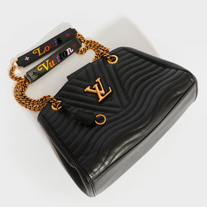 LOUIS VUITTON New Wave Chain Tote in Black