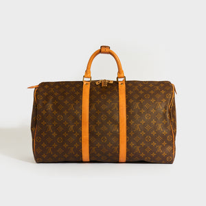 LOUIS VUITTON Vintage Monogram Keepall 50