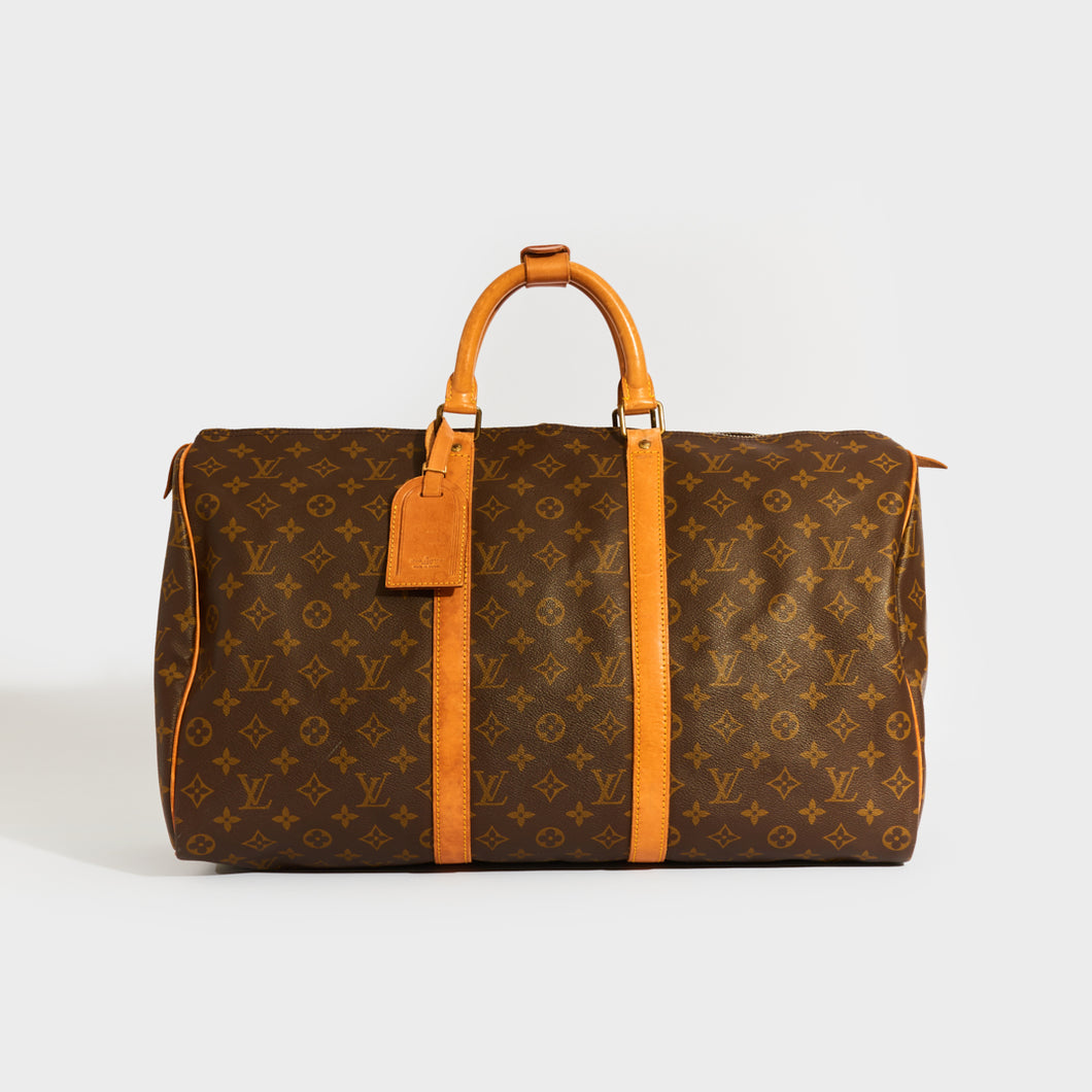 LOUIS VUITTON Vintage Monogram Keepall 50