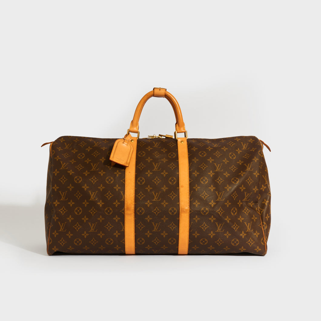 LOUIS VUITTON Vintage Monogram Keepall 55