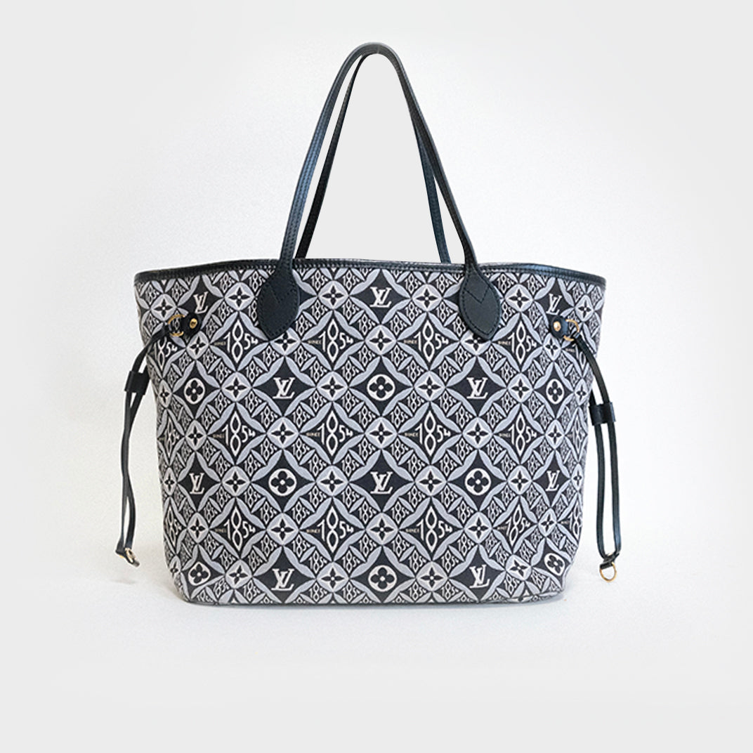 Since 1854 Neverfull MM Tote Bag in Monogram Jacquard