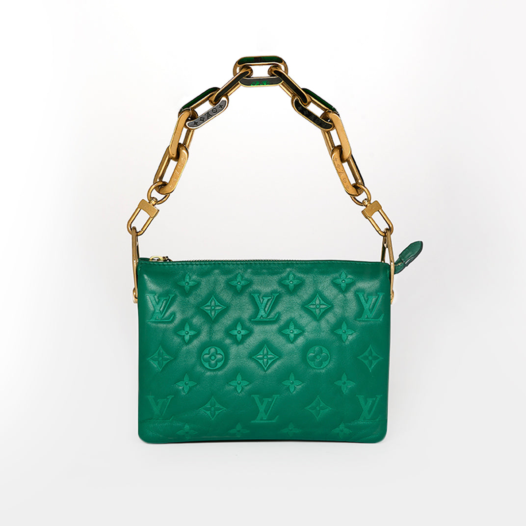 Monogram Coussin BB in Green