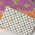Neverfull MM Tote Bag in Purple Giant Monogram