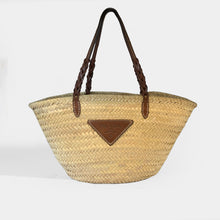 Load image into Gallery viewer, PRADA Natural Fibre and Leather Basket [ReSale]