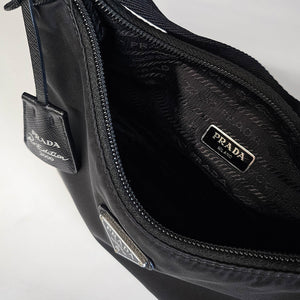 PRADA Hobo Re-Edition 2000 Nylon Bag in Black Nylon [ReSale]