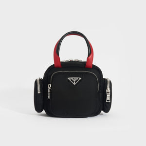 PRADA Triangle Nylon Shoulder Bag in Black [ReSale]