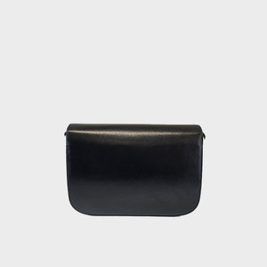 GUCCI Horsebit 1955 Leather Shoulder Bag in Black [ReSale]