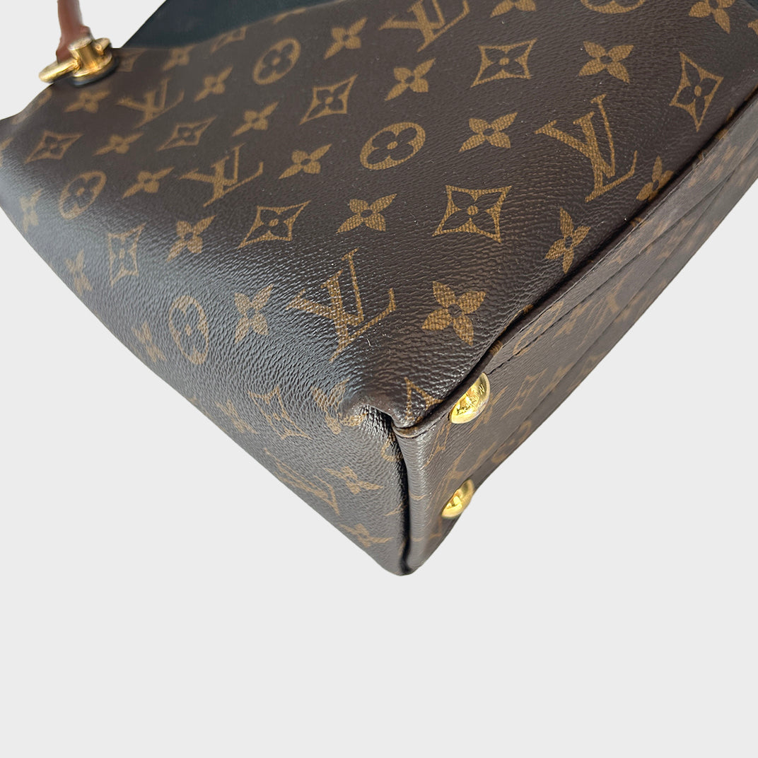 V Tote MM in Monogram and Black Leather [ReSale]
