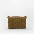 Puffer Toy Shoulder Bag in Dark Cork