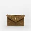 Puffer Toy Shoulder Bag in Dark Cork