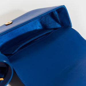 SAINT LAURENT Université Small Shoulder Bag in Blue